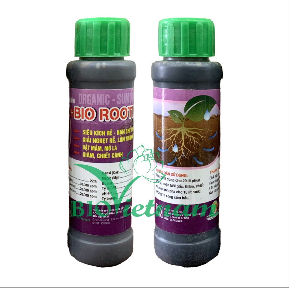 Bio Rooting – Phân Bón Hữu Cơ Siêu Mạnh Cho Cây Trồng