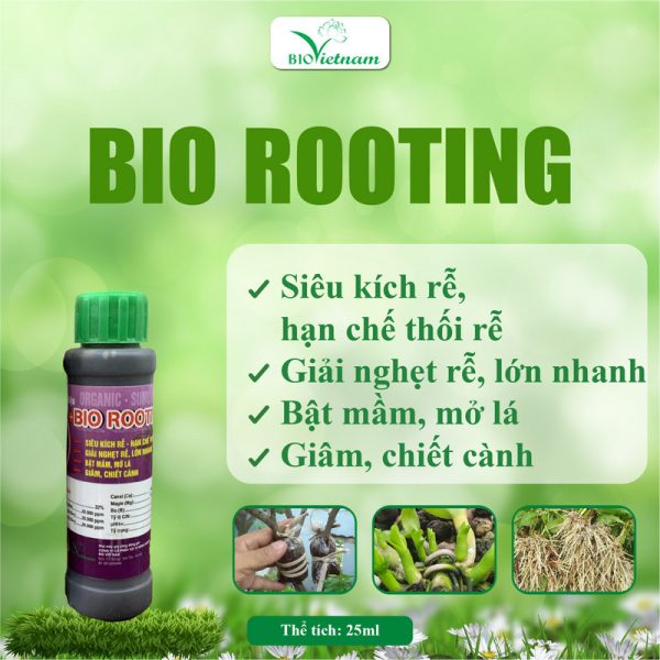 Bio Rooting – Phân Bón Hữu Cơ Siêu Mạnh Cho Cây Trồng