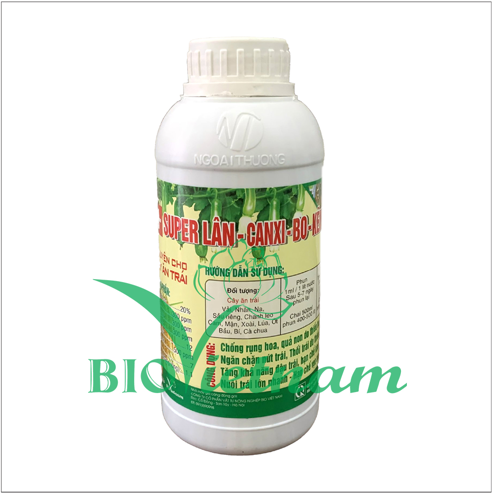 Supe Lân Canxi Bo Kẽm – Organic Bio Allicin