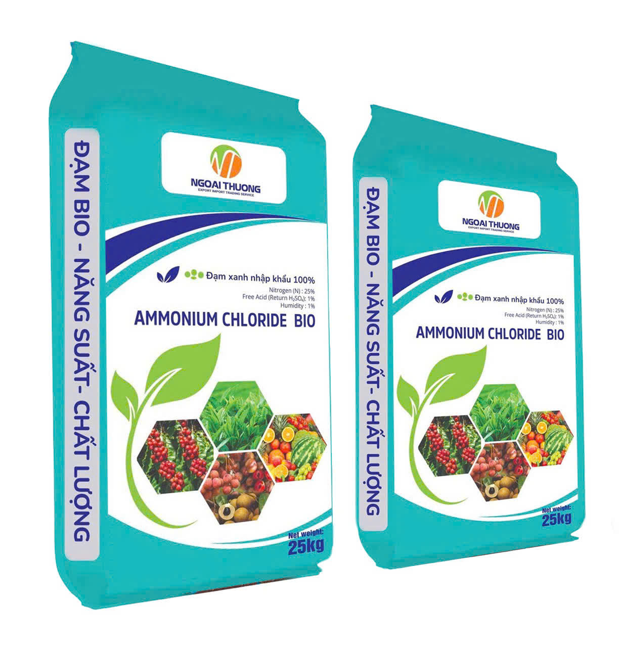 Phân bón gốc Ammonium Chloride Bio