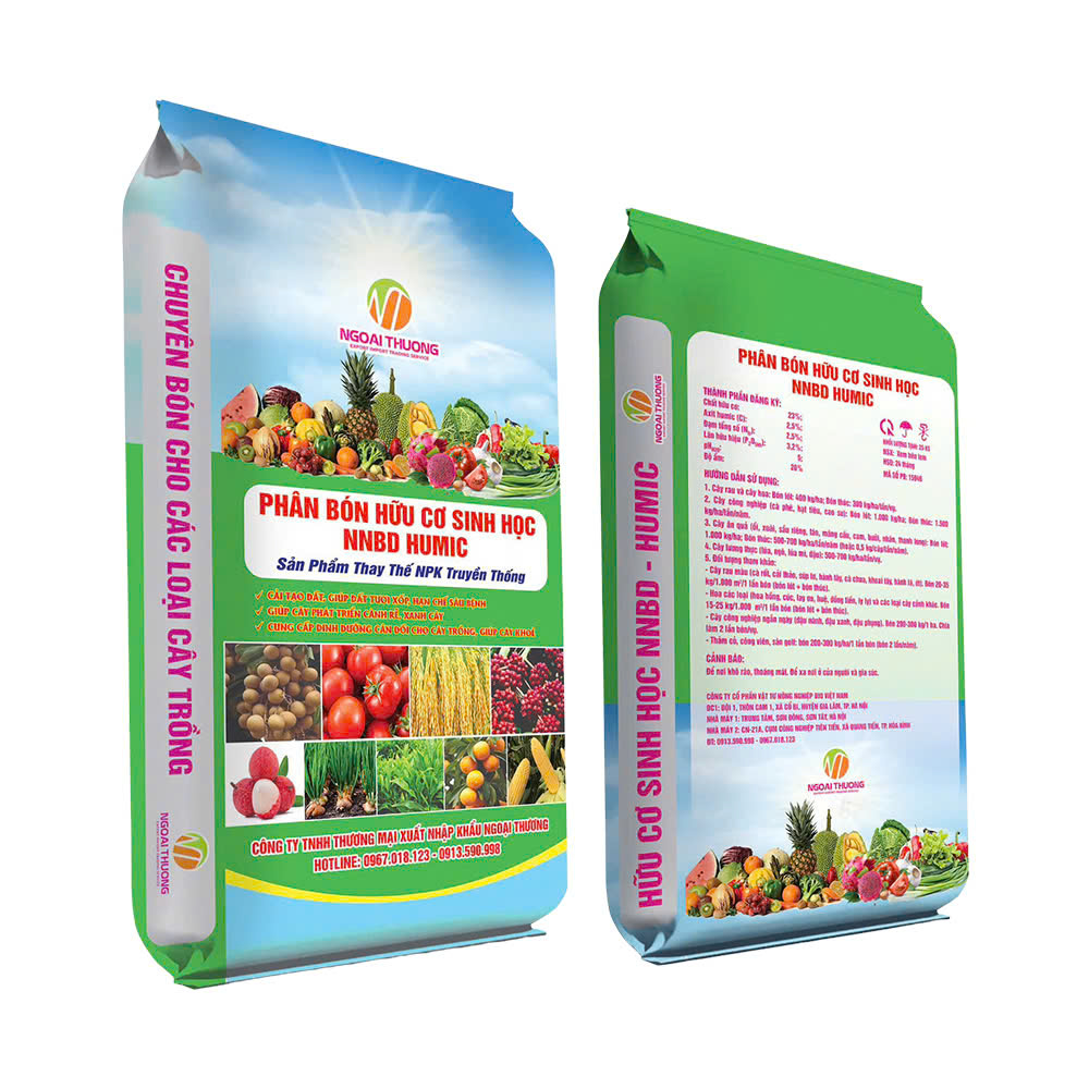 Phân bón hữu cơ sinh học NNBD Humic