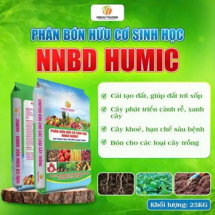 Phân bón hữu cơ sinh học NNBD Humic