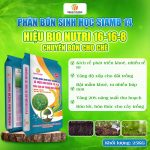 Phân bón sinh học SIAMB 14 – hiệu Bio Nutri 16-16-8 – chuyên dùng cho Chè